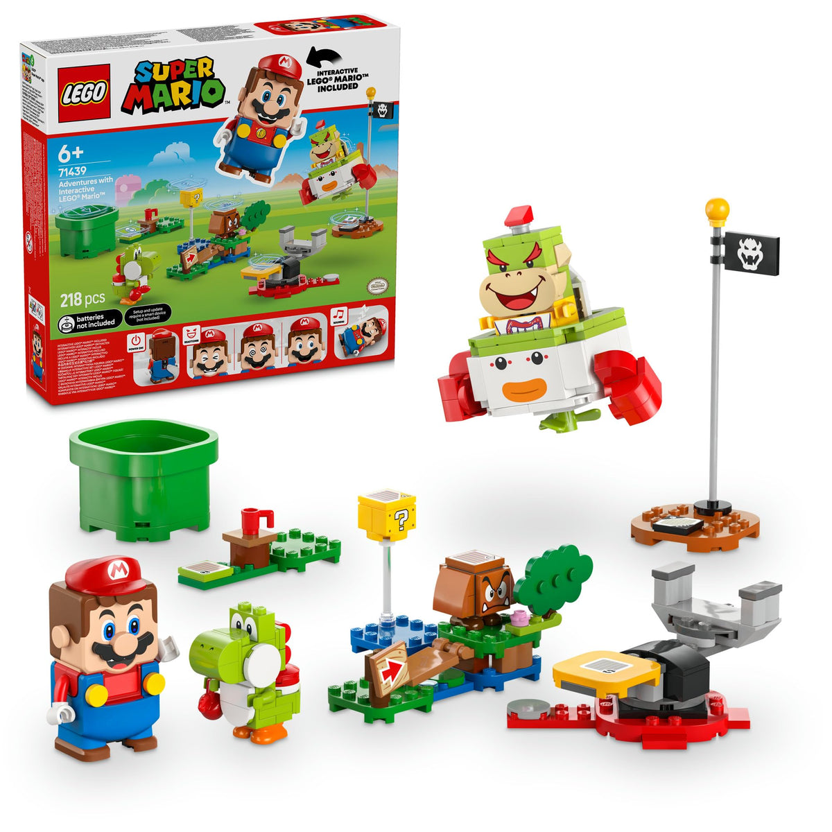 LEGO® Super Mario Bowser Jr.’s Clown Car Model 71439