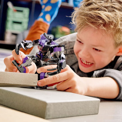 LEGO Marvel Black Panther Mech Armor Building Kit; Collectible Mech and Minifigure for Super-Hero Kids Aged 7+ 76204