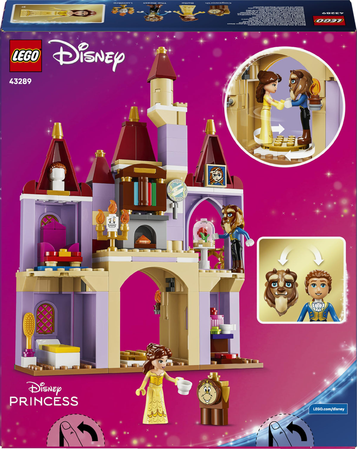 LEGO LEGO Disney Princess Belle & the Beast's Enchanted Castle 43289