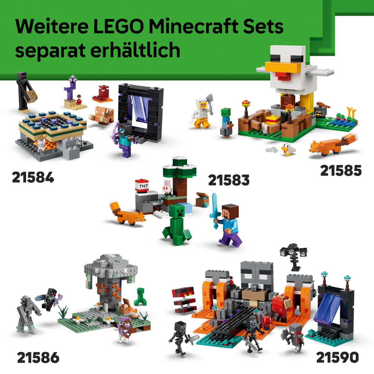 LEGO Minecraft Zombie Dungeon 21587