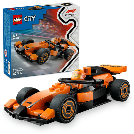 LEGO City F1 Driver with McLaren Race Car  60442
