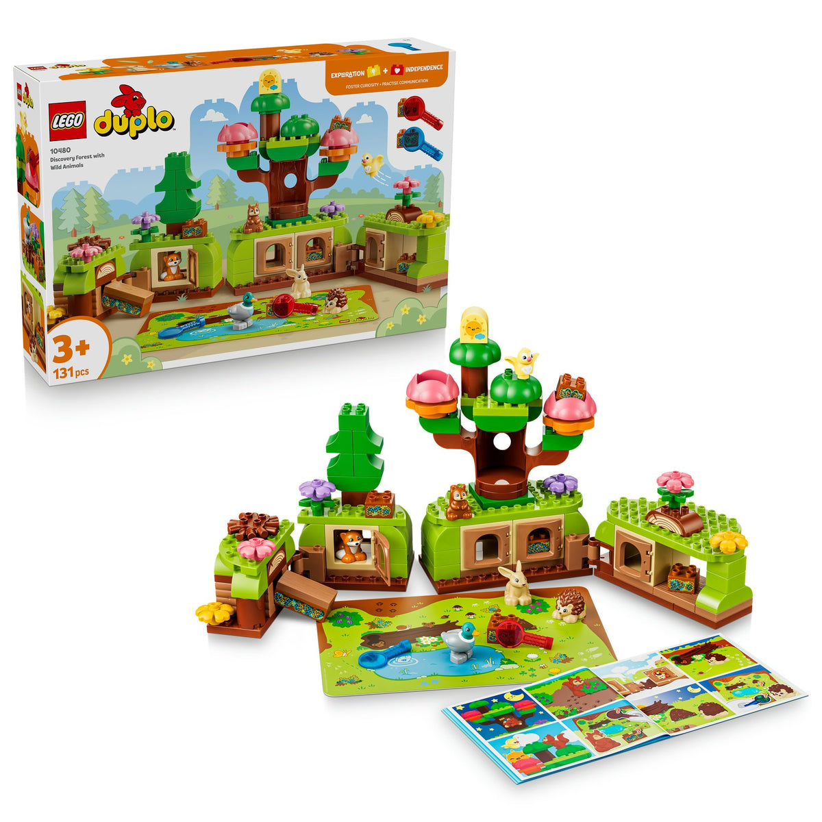 LEGO® DUPLO® Discovery Forest with Wild Animals 10480