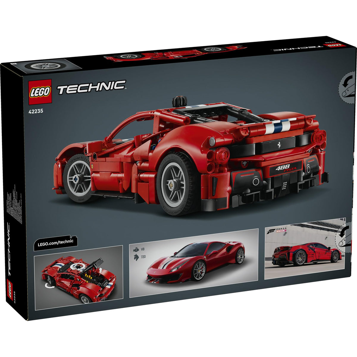 LEGO® Technic Ferrari 488 Pista Car 42235