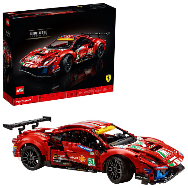 LEGO 42125 Technic Ferrari 488 GTE AF Brick Island