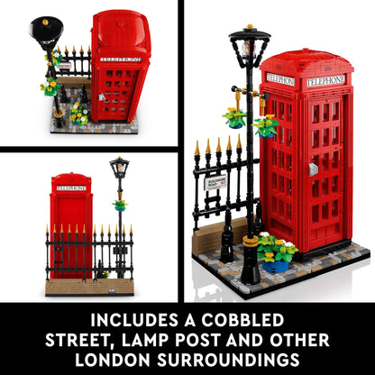 LEGO® Ideas Red London Telephone Box 21347