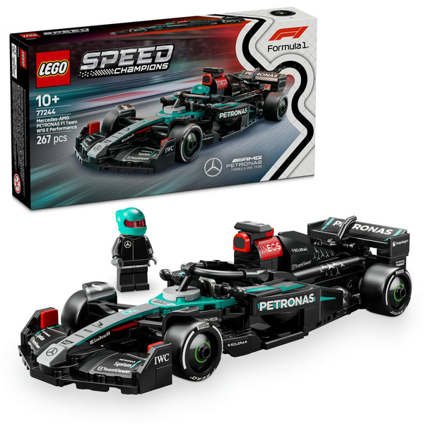 LEGO Speed Champions Mercedes-AMG F1 W15 Race Car 77244 Brick Island