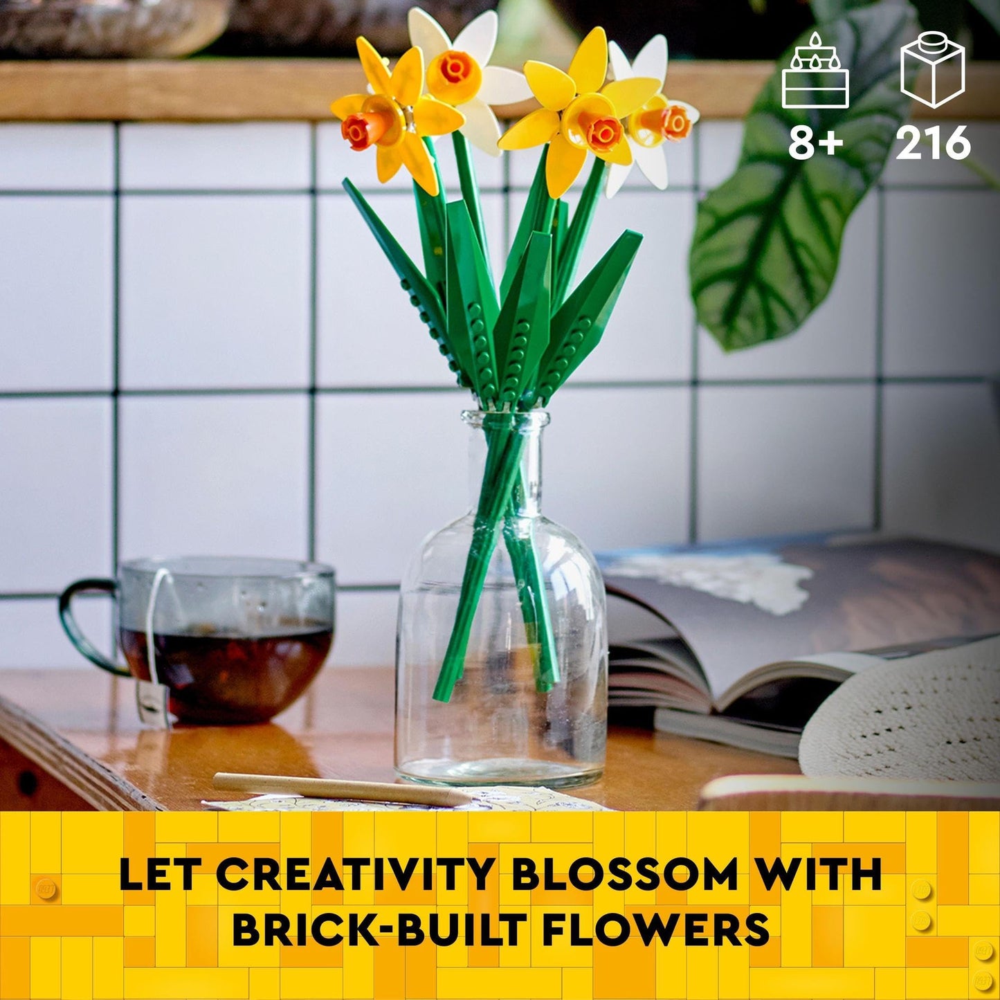LEGO® Iconic Daffodils 40747