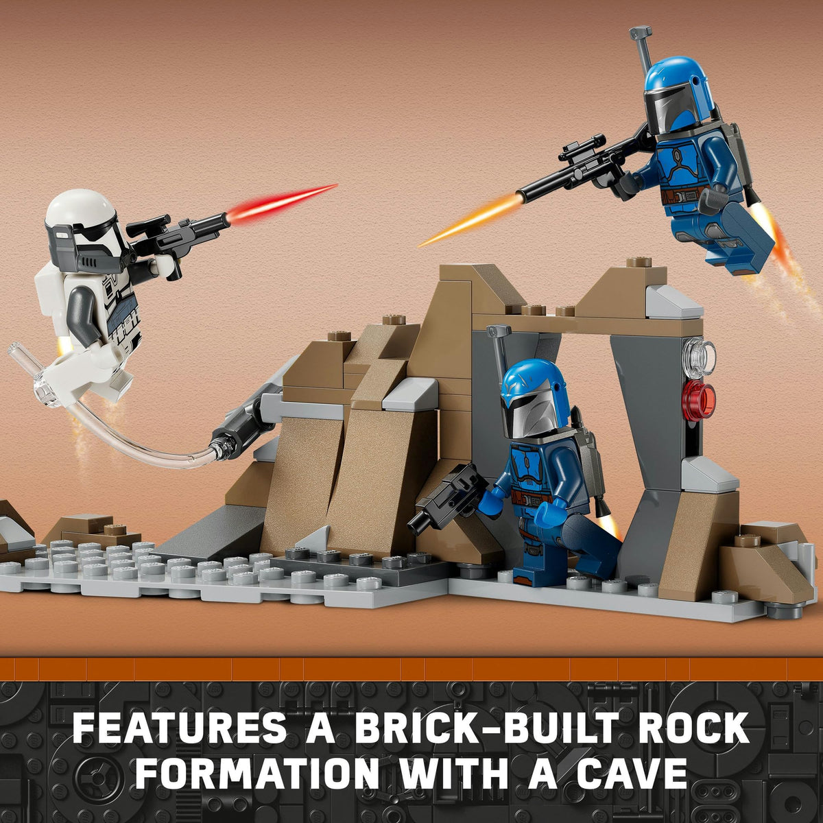 LEGO Star Wars: The Mandalorian Ambush on Mandalore Battle Pack 75373