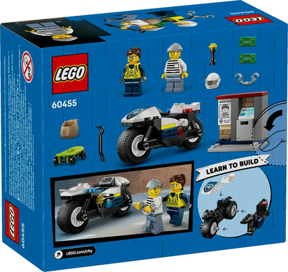 LEGO City Police Motorcycle Chase 60455