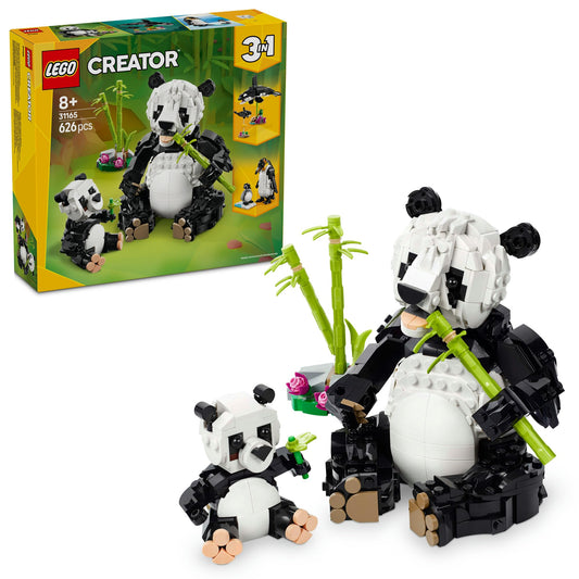 LEGO Creator 3in1 : Panda Family 31165