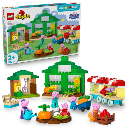 LEGO® DUPLO® Peppa Pig Grandpa Pig's Garden and Greenhouse 10461