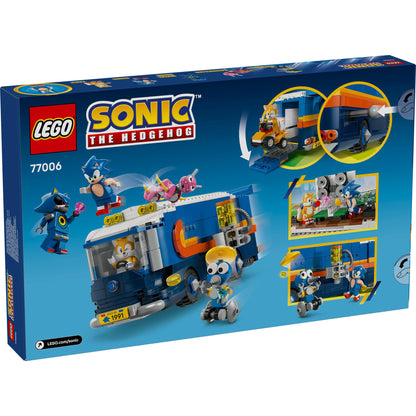 LEGO® Sonic The Hedgehog™ Team Sonic Command Truck Toy 77006