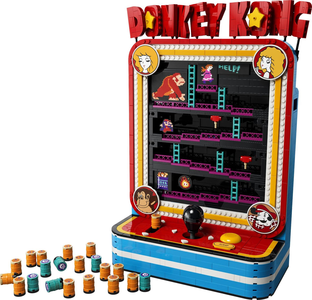 LEGO Super Mario Donkey Kong Arcade Game 72051