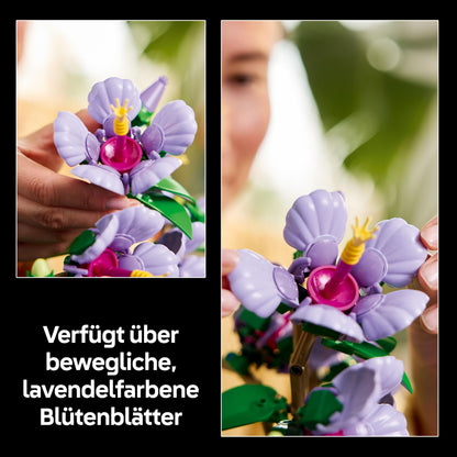 LEGO Botanicals Hibiscus Flower Building Set 10372