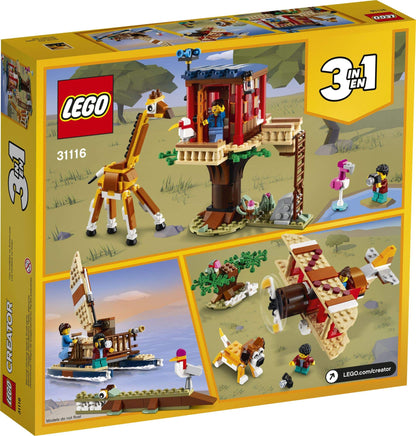 LEGO Creator 3in1 Safari Wildlife Tree House 31116