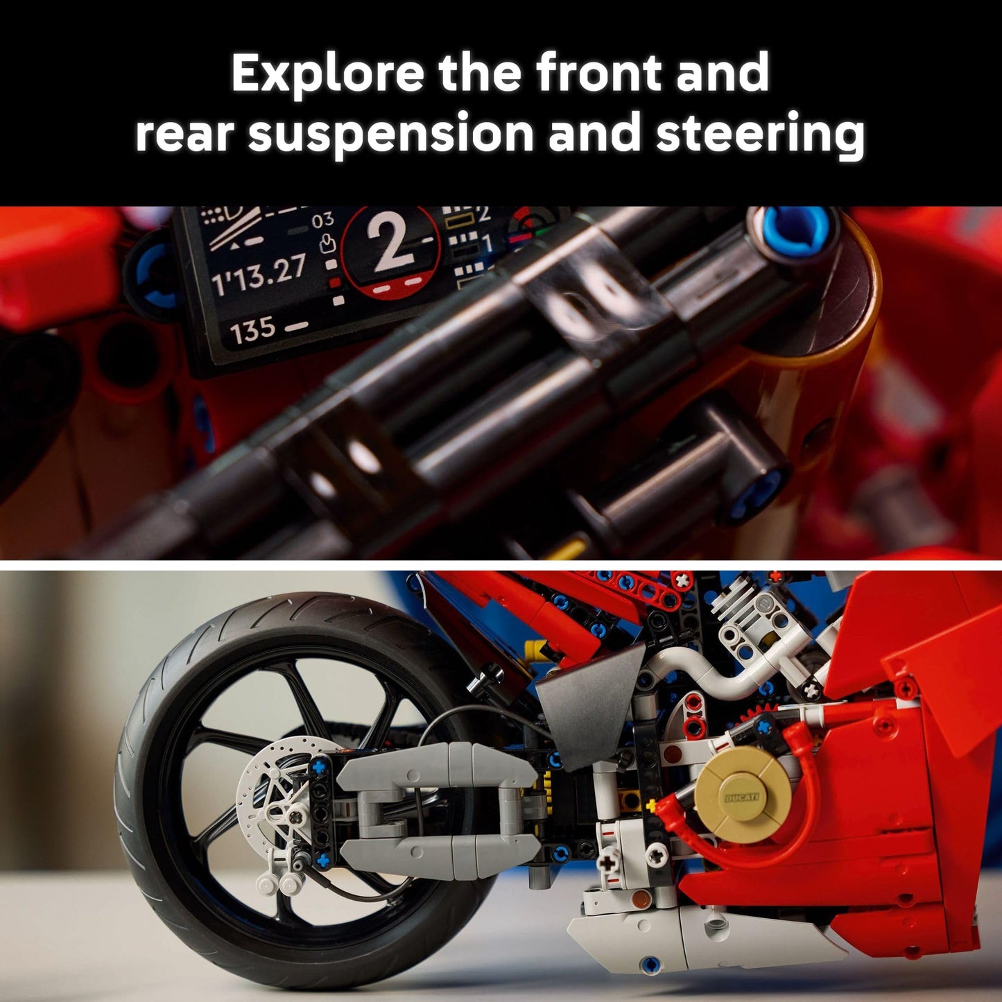 LEGO Technic Ducati Panigale V4 S Motorcycle 42202