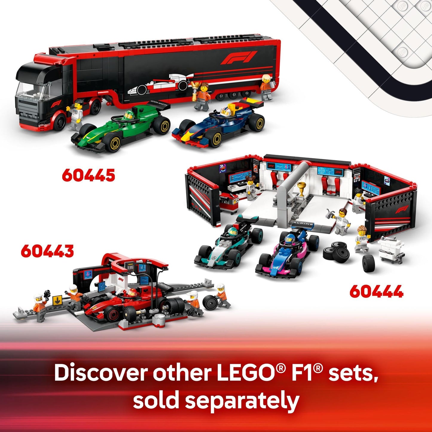 LEGO City F1 Driver with McLaren Race Car  60442
