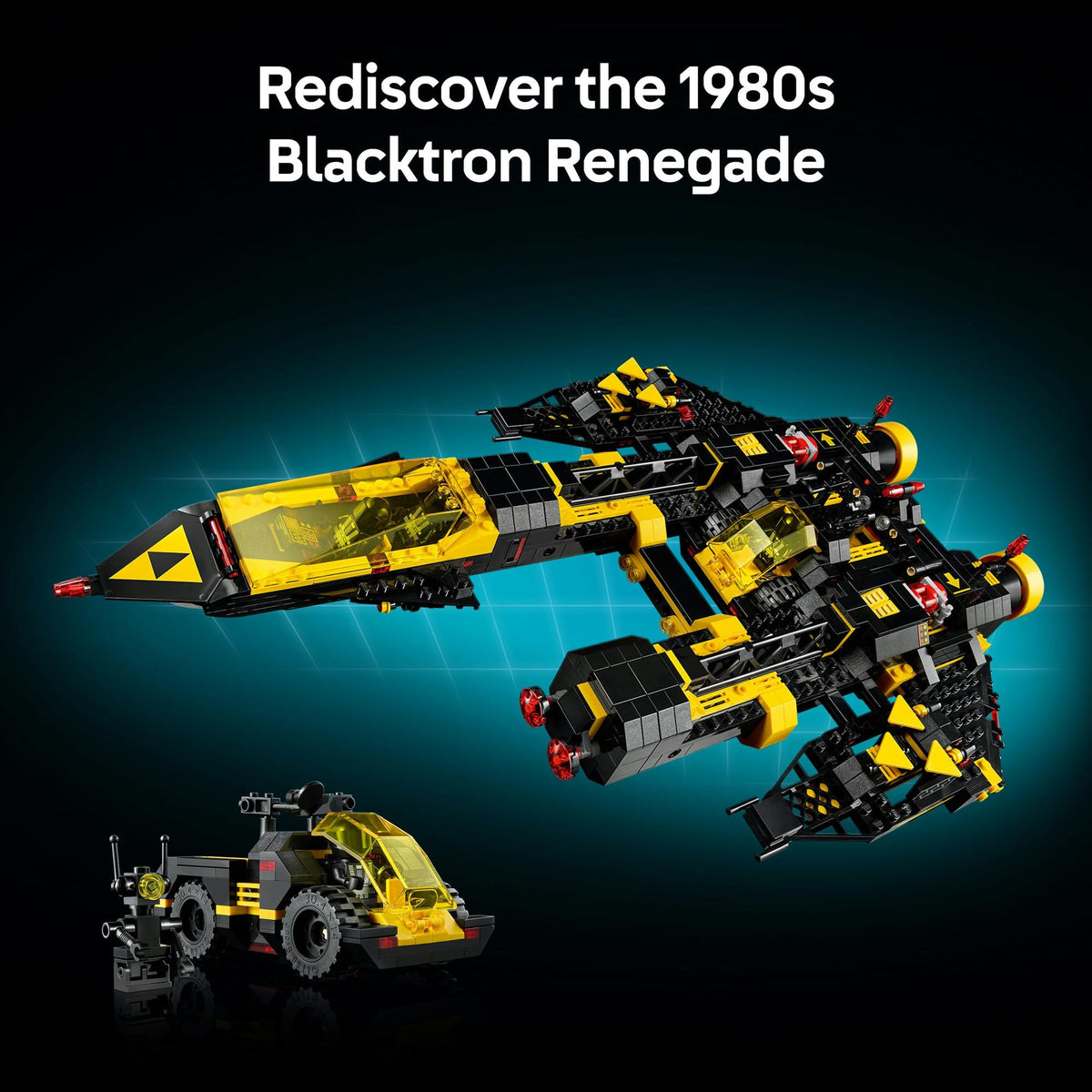 LEGO® Icons Blacktron Renegade Spaceship 10355