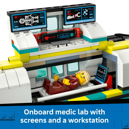 LEGO City Emergency Air Ambulance Plane 60465