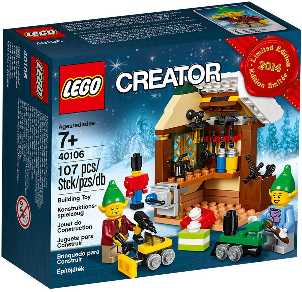 LEGO Creator Toy Workshop Box Set 40106