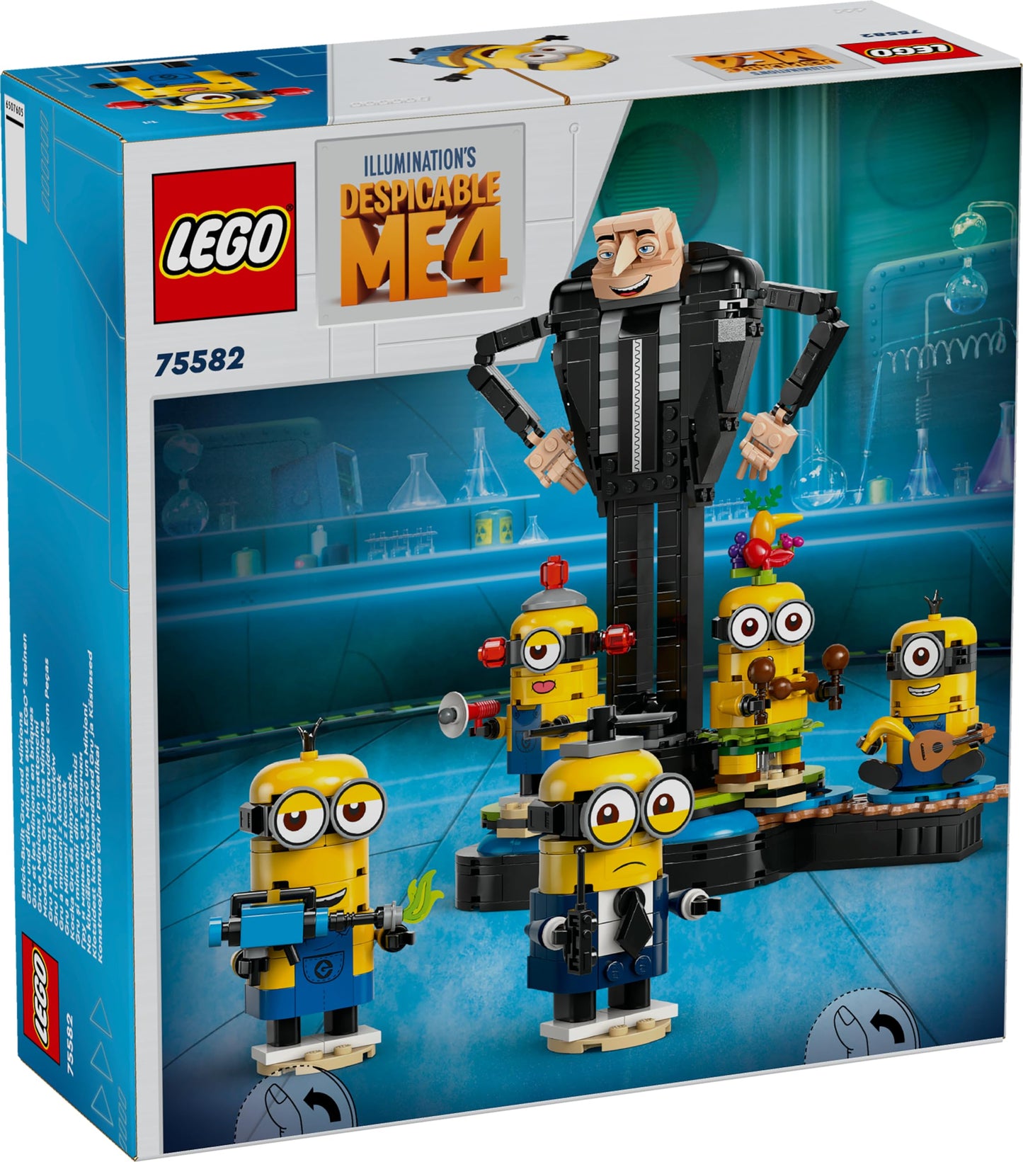 LEGO® Despicable Me Brick-Built Gru and Minions 75582