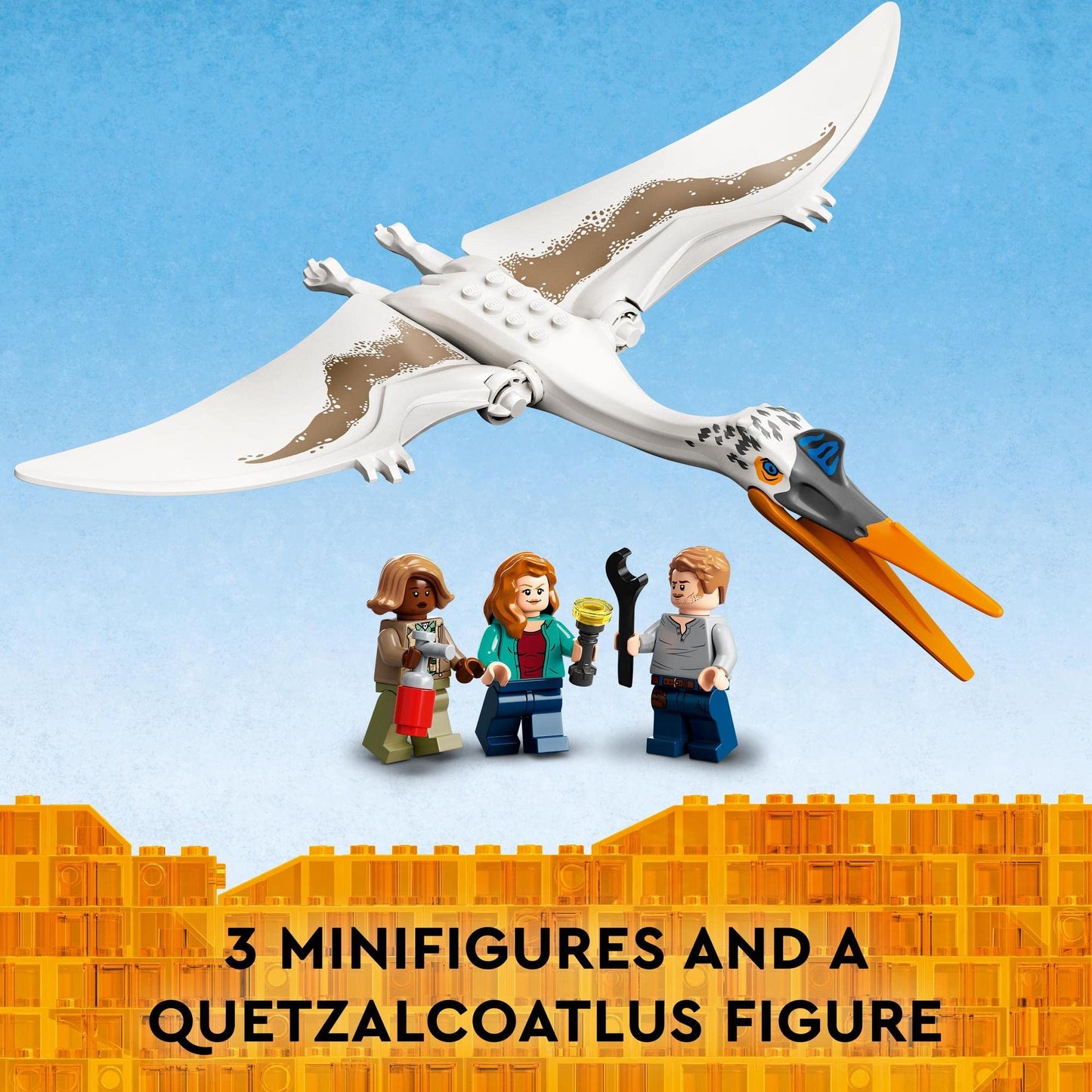 LEGO Jurassic World Quetzalcoatlus Plane Ambush 76947