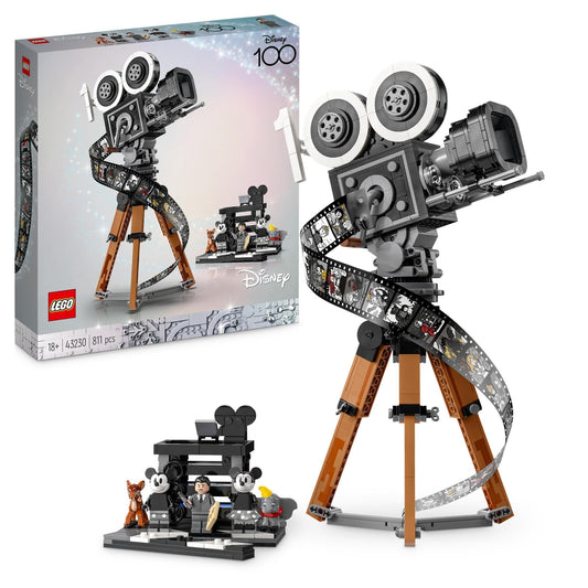 LEGO Disney Walt Disney Tribute Camera 43230 Disney's 100th Anniversary
