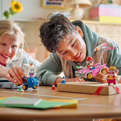 LEGO® Super Mario™: Mario Kart™ – Wario & King Boo Figures 72038 Badwagon and Teddy Buggy Drifting Toy Vehicles for Kids, Nintendo® Character Toy Idea for Boys, Girls and Any Gamers Aged 8 Plus