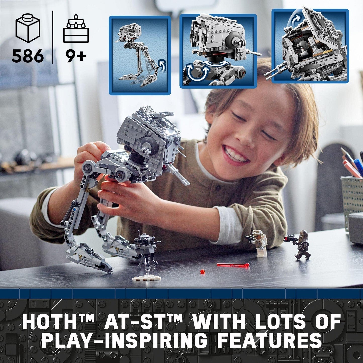 LEGOÂ® Star Warsâ„¢ Hothâ„¢ at-STâ„¢ 75322