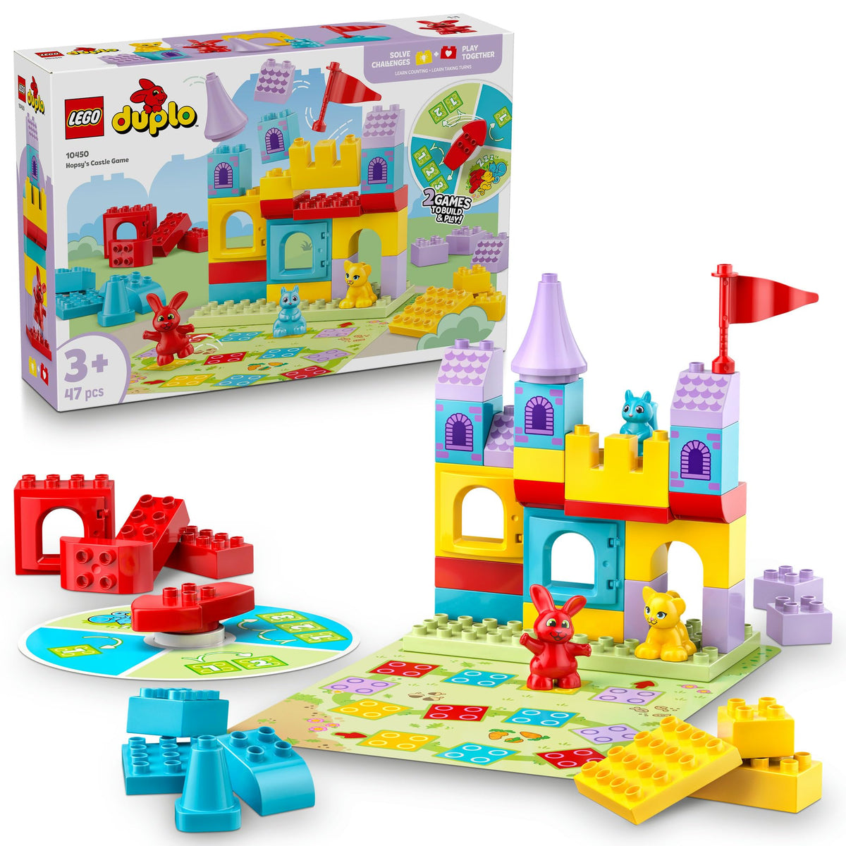 LEGO® DUPLO® Hopsy’s Castle Game 10450