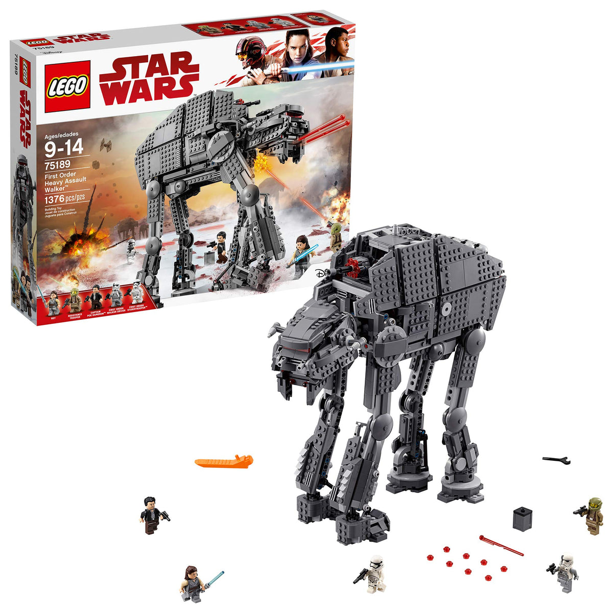 LEGO  Star Wars 75189 First Order Heavy Assault Walker