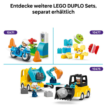 LEGO DUPLO Fire Truck with Hose and Firefighter 10473