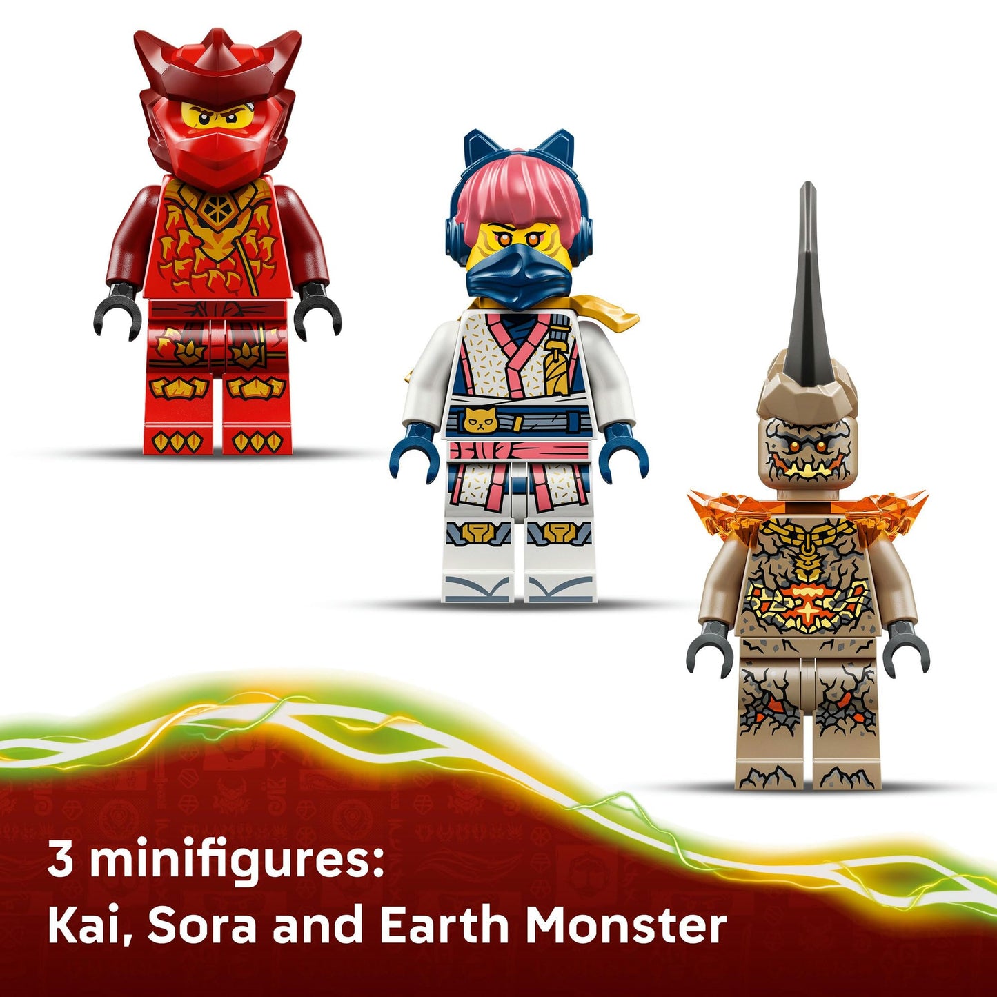 LEGO NINJAGO Kais Dragon Mech Battle Pack 71851