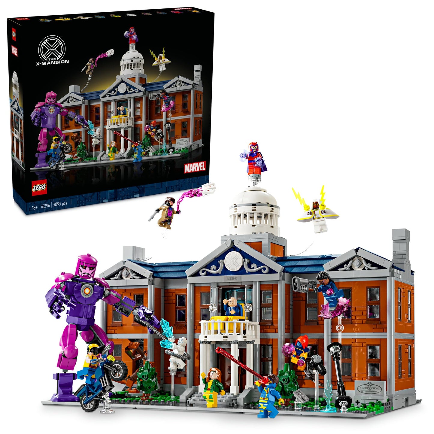 Lego Marvel X-Men: The X-Mansion 76294