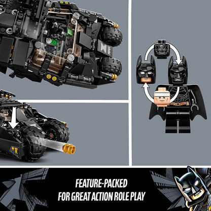 LEGOÂ® Super Heroes DC Batmanâ„¢ Batmobileâ„¢ Tumbler: Scarecrowâ„¢ Showdown 76239 Building Kit with Batman and Scarecrow Minifigures