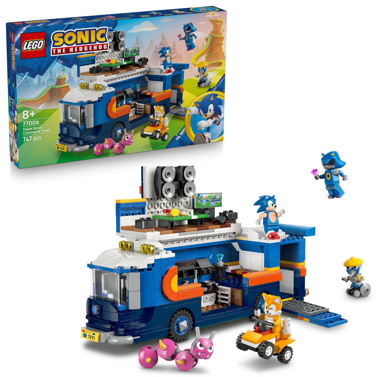 LEGO® Sonic The Hedgehog™ Team Sonic Command Truck Toy 77006