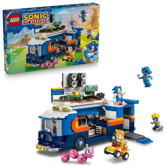 LEGO® Sonic The Hedgehog™ Team Sonic Command Truck Toy 77006