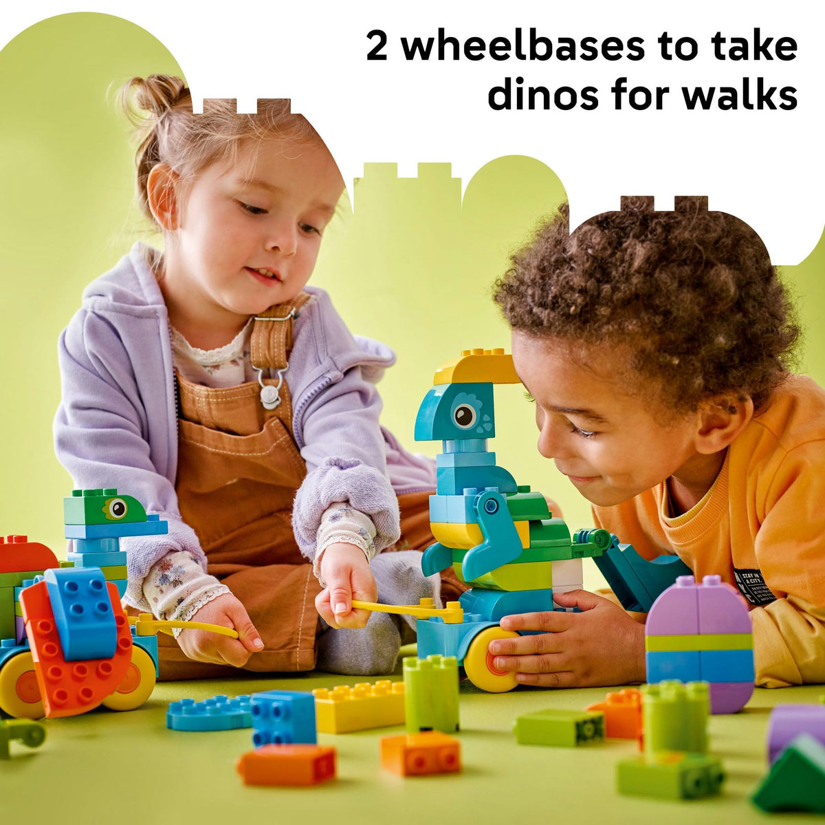 LEGO® DUPLO® Town 3in1 Dinosaurs on Wheels 10451