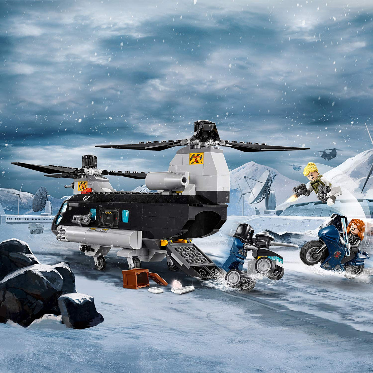LEGO Super Heroes - Black Widow's Helicopter Chase 76162