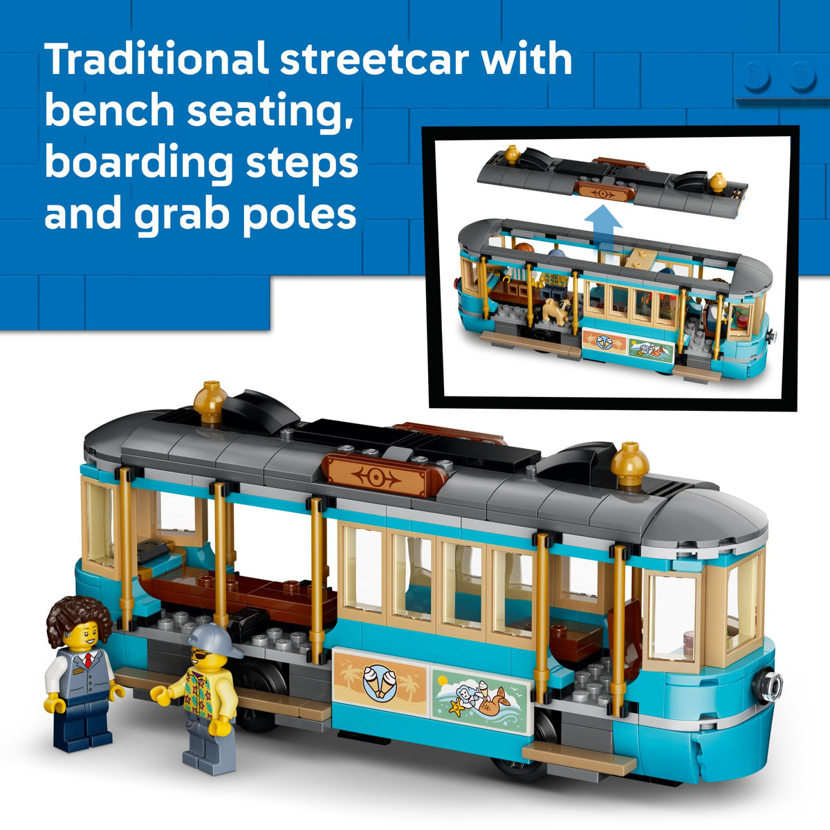 LEGO City Classic Beach Streetcar 60506
