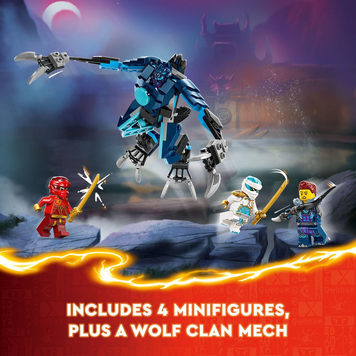 LEGO NINJAGO Kai’s Elemental Fire Mech  71808