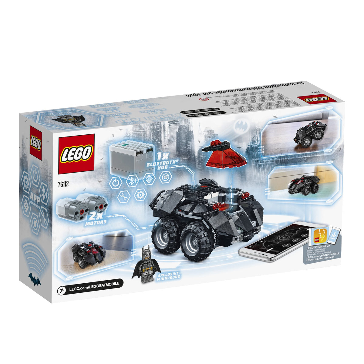 LEGO DC Super Heroes App-controlled Batmobile 76112