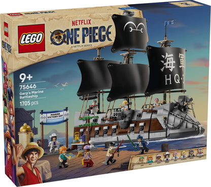 LEGO One Piece General Garp Navy Battleship 75646