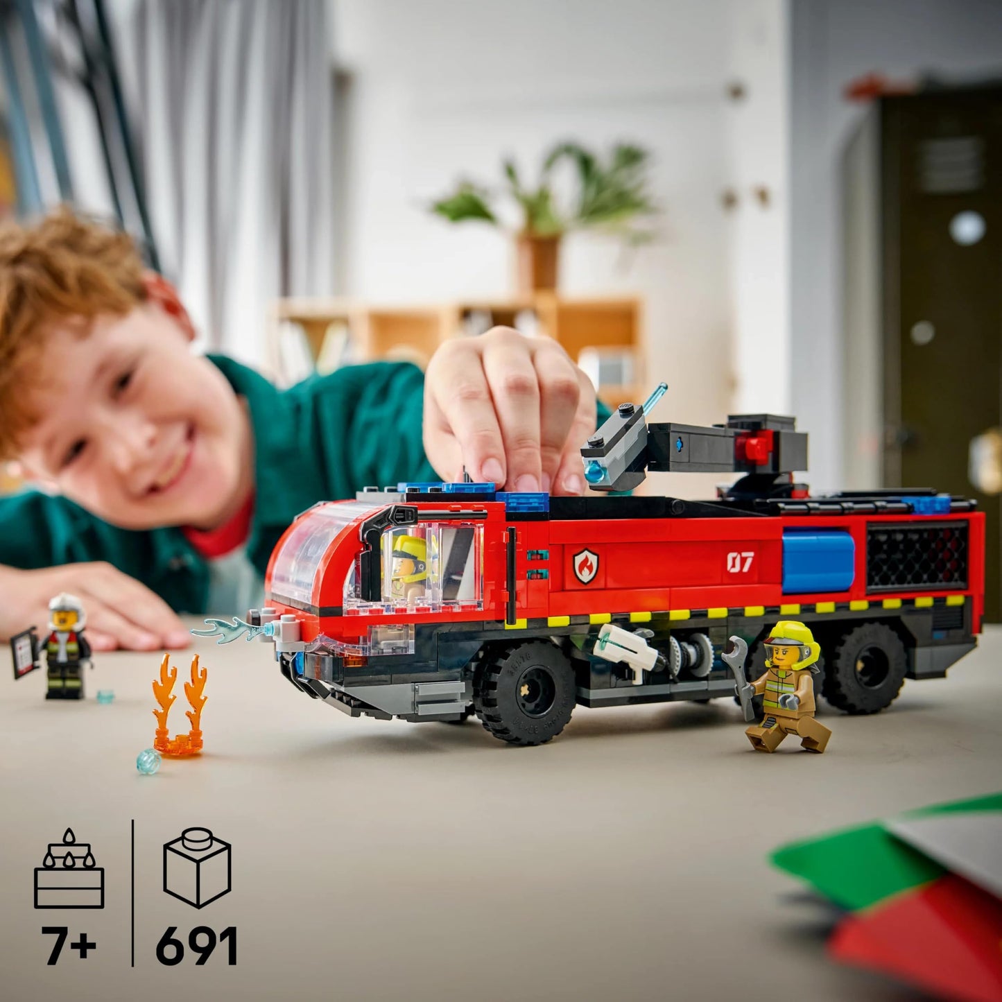 LEGO City Airport Fire Engine 60499