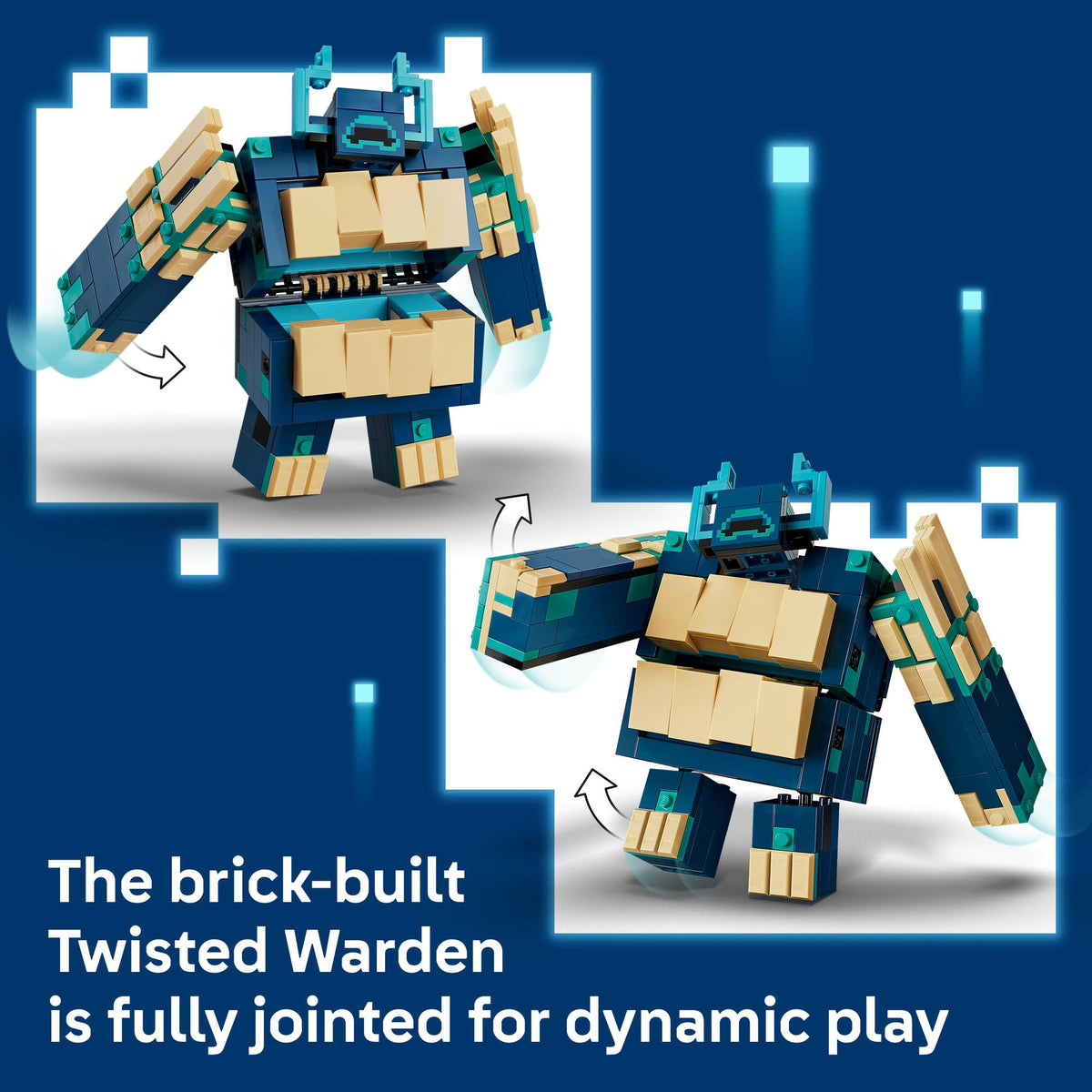 LEGO® Minecraft® The Twisted Warden Battle 21591