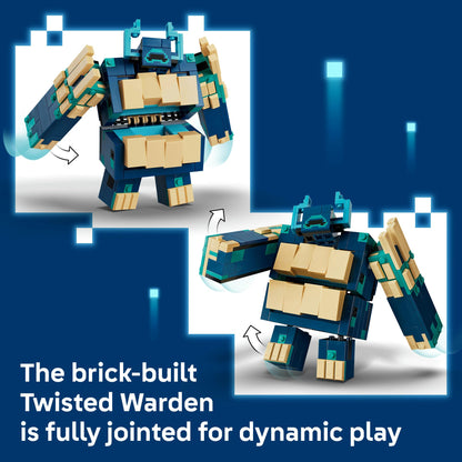 LEGO® Minecraft® The Twisted Warden Battle 21591