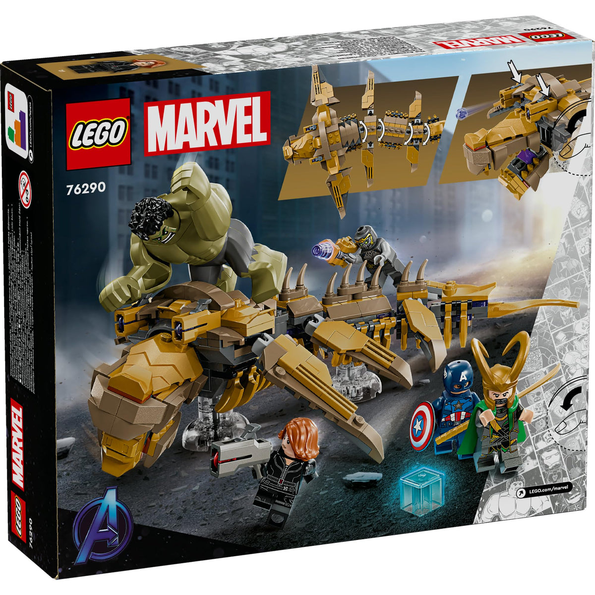 LEGO® Super Heroes Marvel The Avengers vs. The Leviathan 76290
