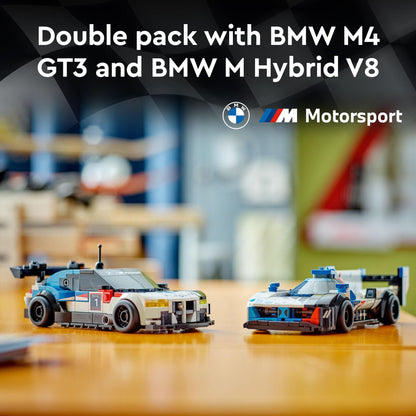 LEGO  BMW M4 GT3 & BMW M Hybrid V8 Race Cars 76922