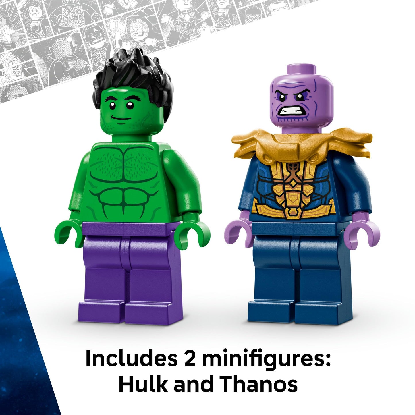 LEGO Super Heroes Marvel The Hulk Truck vs. Thanos 76312