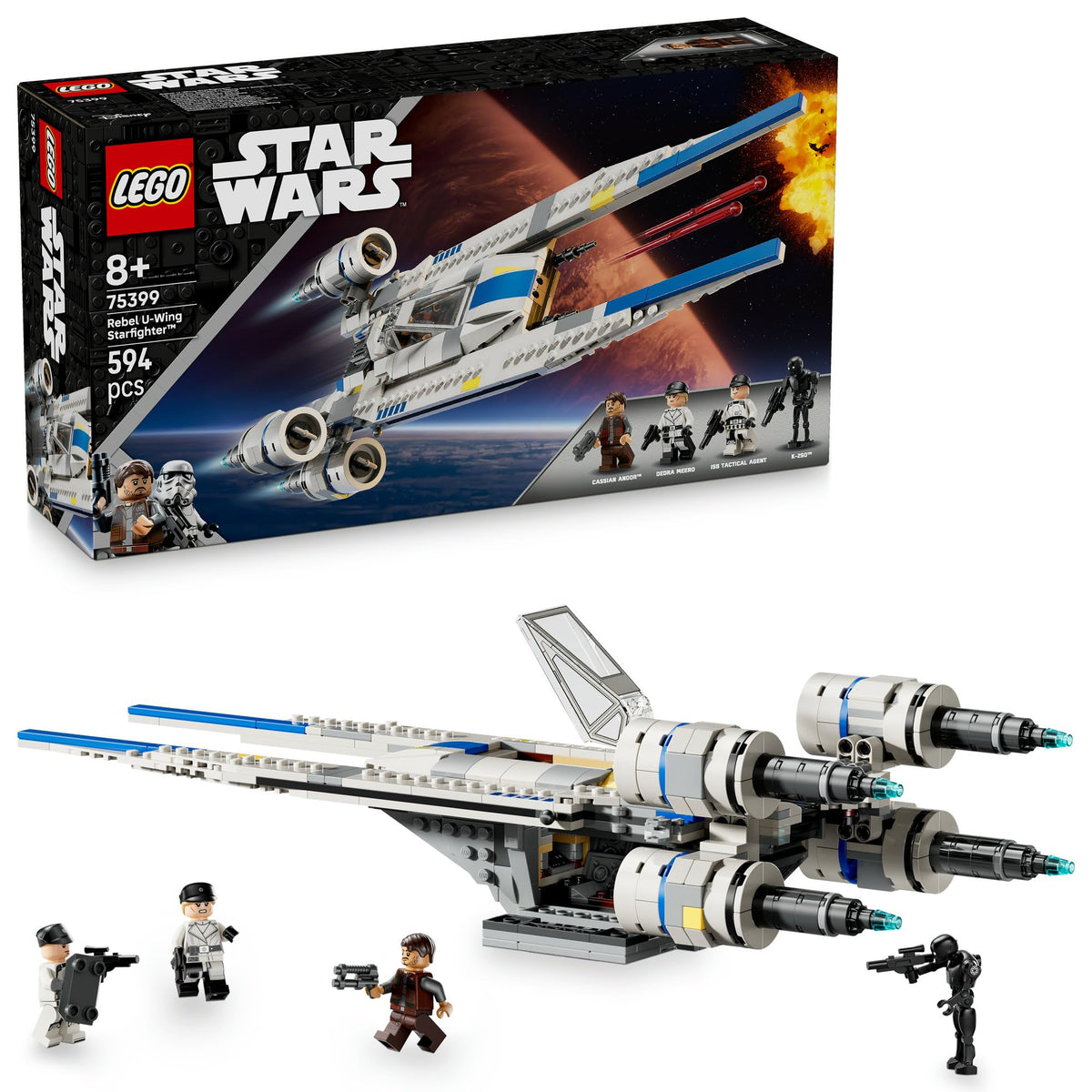 LEGO® Star Wars: Andor™ Rebel U-Wing Starfighter™ 75399